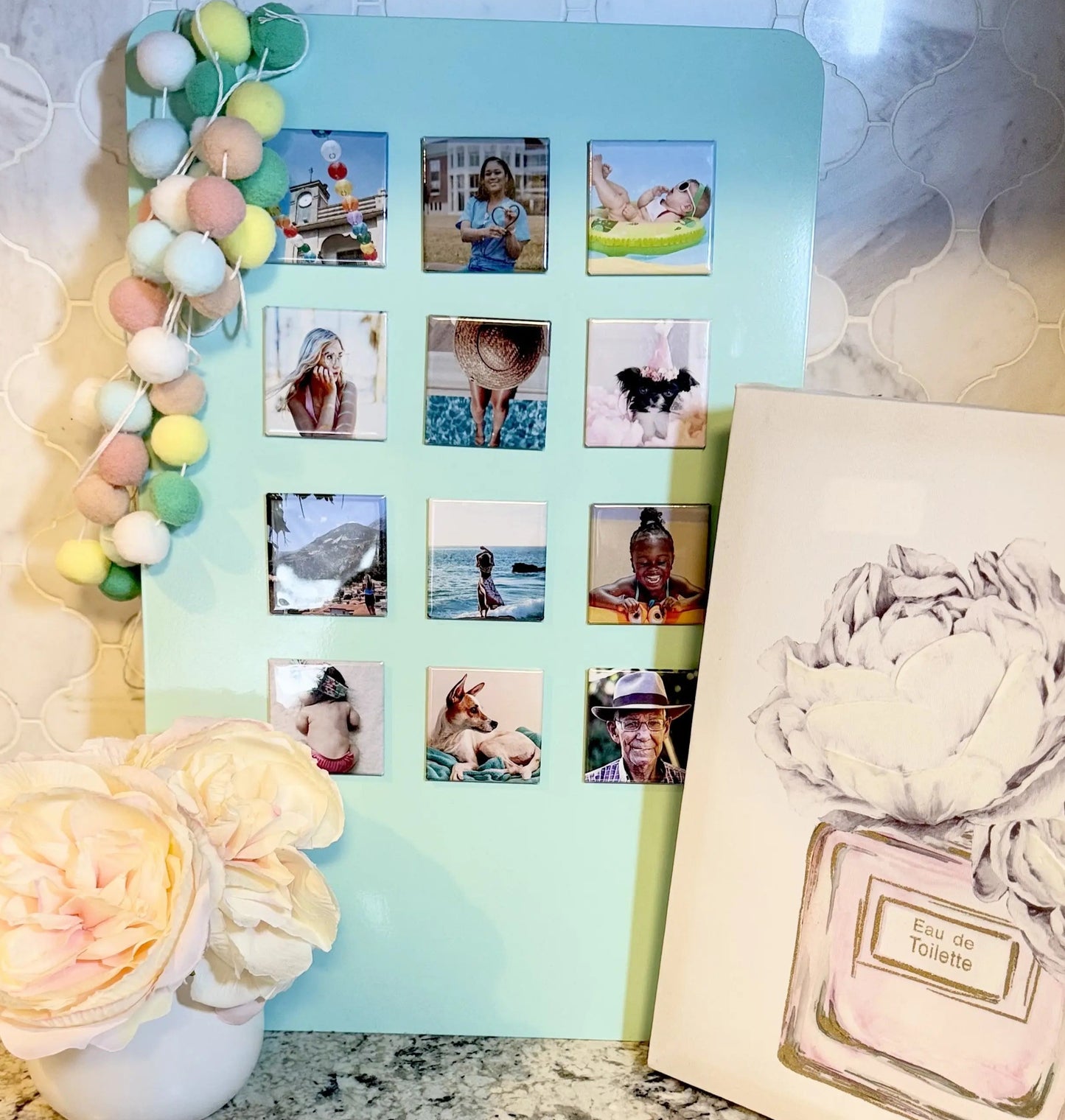 Custom Photo Magnets – Personalized & Vibrant (Sets of 3, 6, 9, 12, 18, or 27) LA Magnets