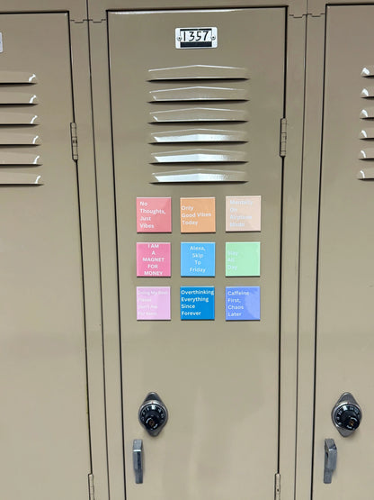 9-Piece Motivational Magnet Set LA Magnets