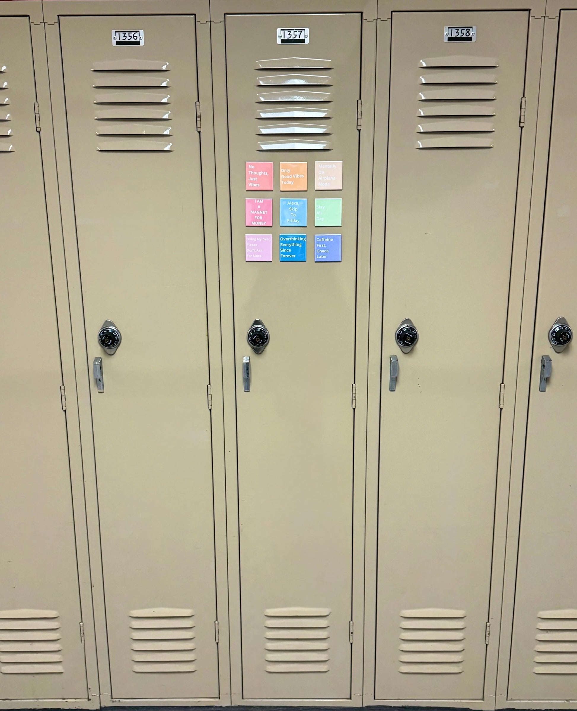 9-Piece Motivational Magnet Set LA Magnets