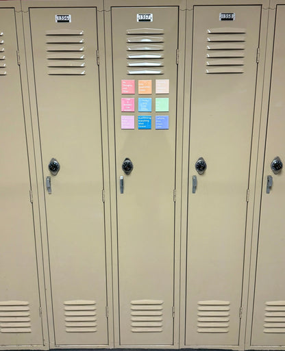 9-Piece Motivational Magnet Set LA Magnets