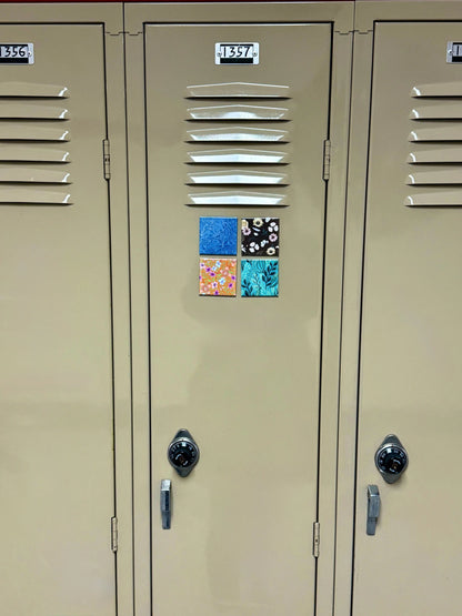 Floral Bliss Magnet Set – Bright & Cheerful Decor for Any Space LA Magnets